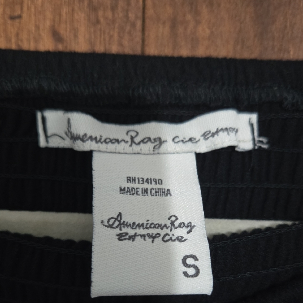 American Rag Black Strapless Dress - Picture 2 of 6